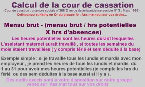 Calcul De La Cour De Cassation